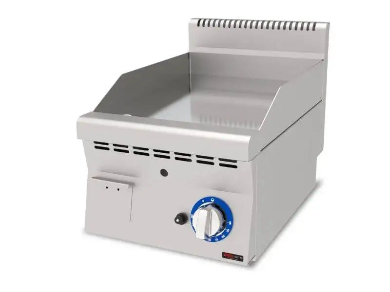 Gas Bratplatte Hardchrome / Glatt / 4.7 kW / Premium Serie 600
