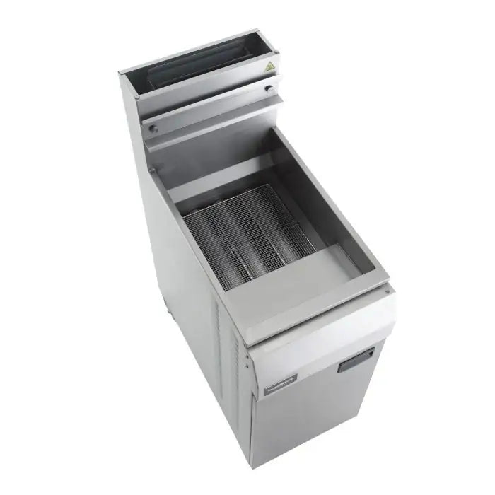 Gas-Fritteuse - 21 Liter - 400x800x1180 mm - 27 kW - Propangas - Gastro-Bedarf24 GmbH