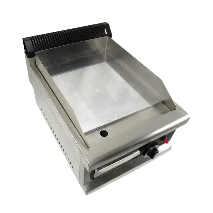 Gas-Grillplatte - Chrom - 400x575x365 mm - 3 kW - Gastro-Bedarf24 GmbH