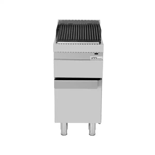 Gas Vapor Grill - 400x700x850/900 mm - 7,5 kW - Gastro-Bedarf24 GmbH