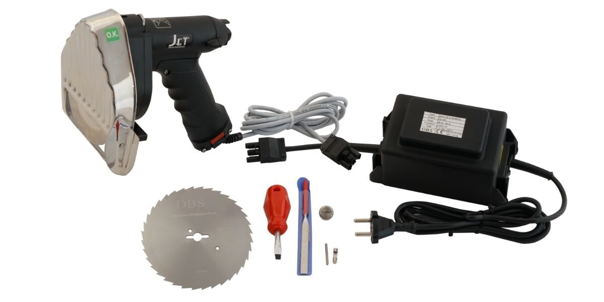 Jet 120 Plus Döner Messer / 70 W / Elektrischer Dönermesser inkl. Schneidemesser und Netzteil
