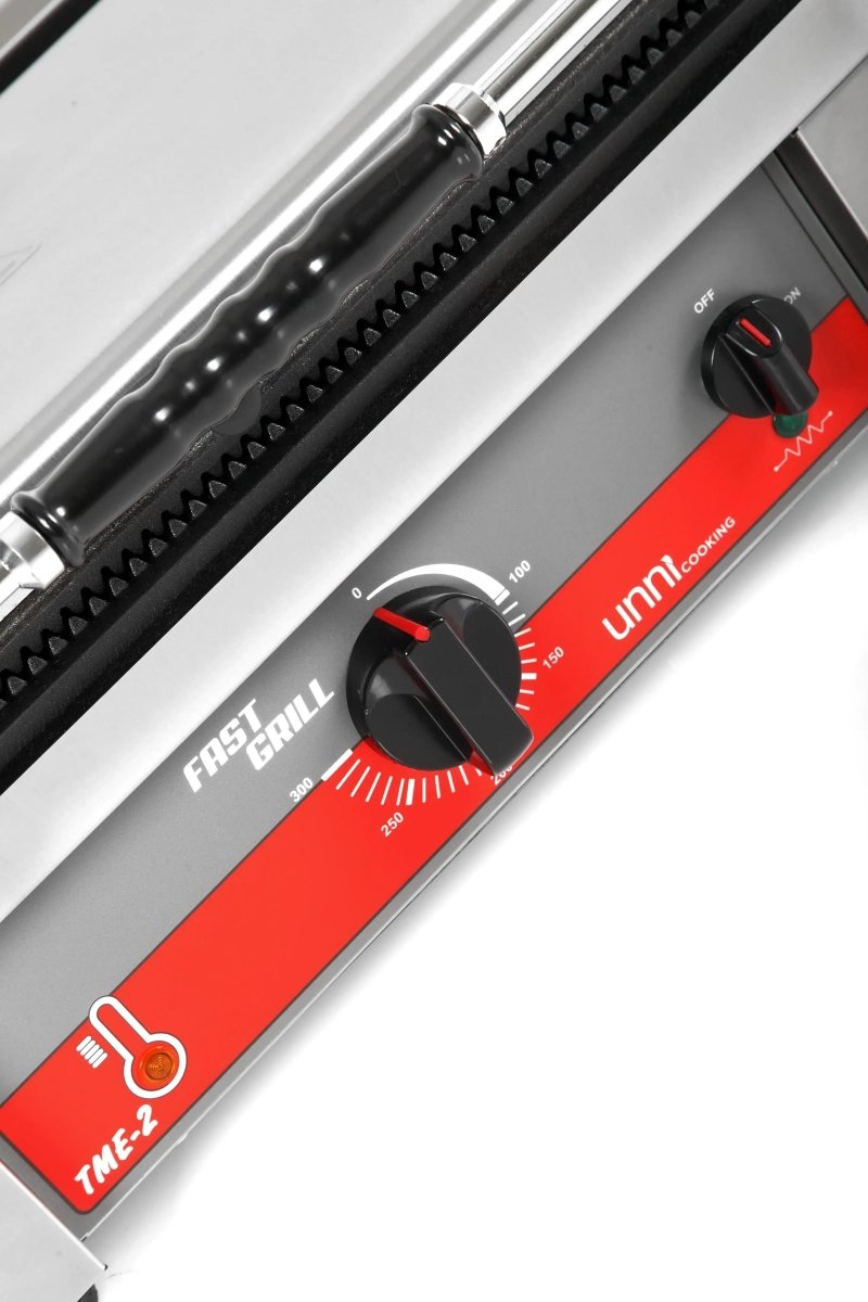 Kontaktgrill - 510x500x300mm - 3 kW - Gastro-Bedarf24 GmbH