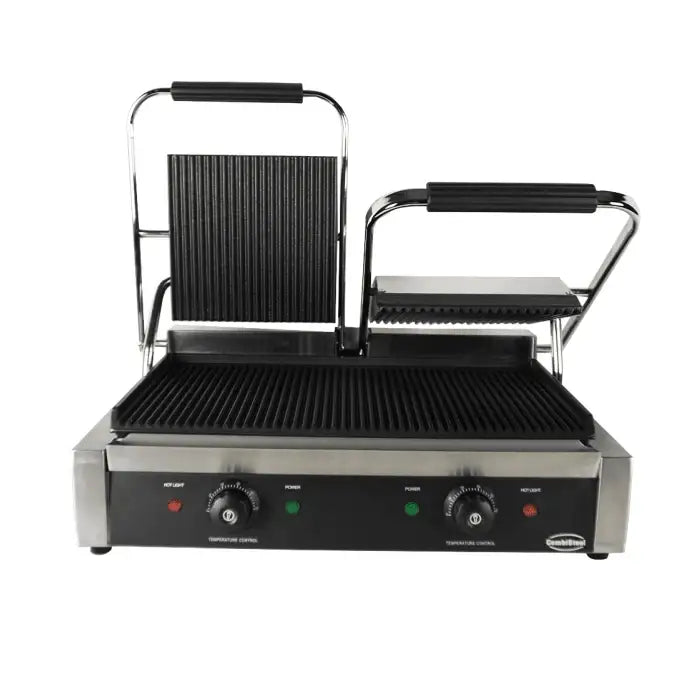 Kontaktgrill - 580x410x190 mm - 3,6 kW - Gastro-Bedarf24 GmbH