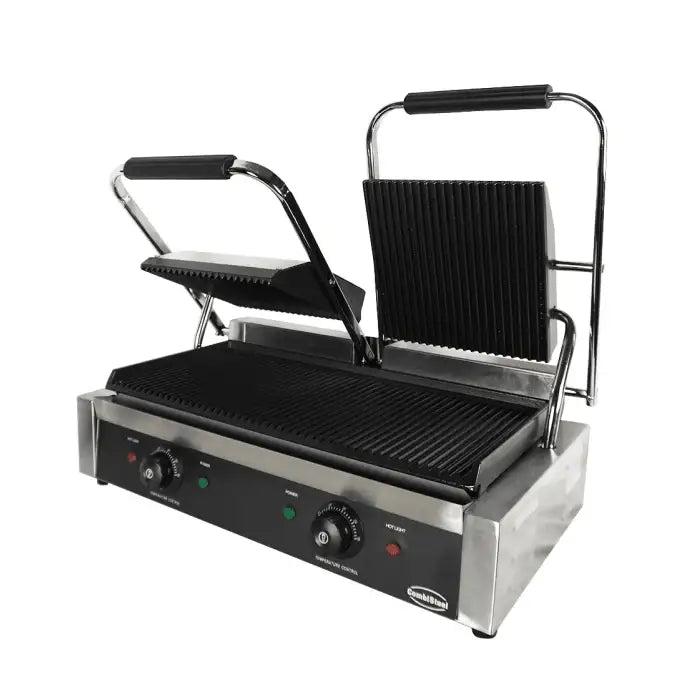 Kontaktgrill - 580x410x190 mm - 3,6 kW - Gastro-Bedarf24 GmbH