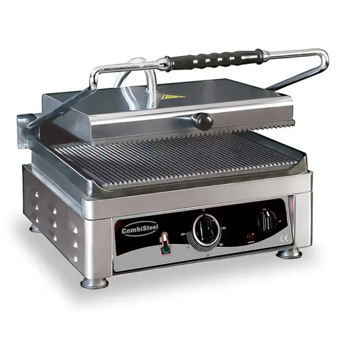 Kontaktgrill - Gerillt - 510x500x300 mm - 3 kW - Gastro-Bedarf24 GmbH