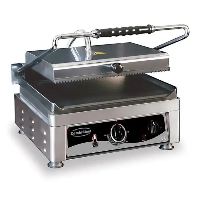 Kontaktgrill - Glatt/Gerillt - 410x500x300 mm - 2,5 kW - Gastro-Bedarf24 GmbH