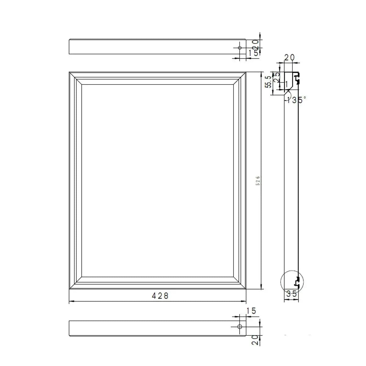 Kühltisch Mini / 3-fach - mit 3 Türen, 1365 x 700 mm - Gastro-Bedarf24 GmbH