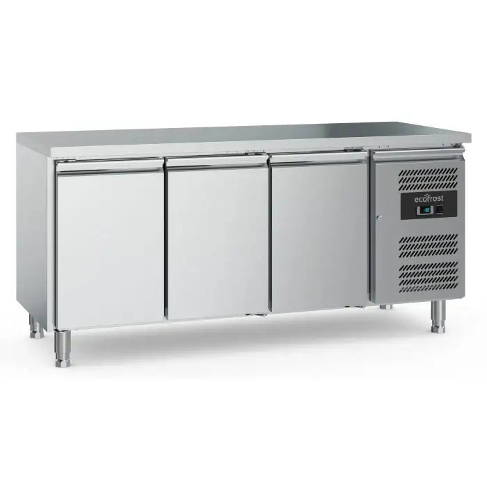 Kühltisch mit 3 Türen - 1795x600x850 mm - Gastro-Bedarf24 GmbH