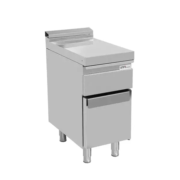 Neutralelement - 400x700x850/900 mm - mit Schublade und Tür - Gastro-Bedarf24 GmbH