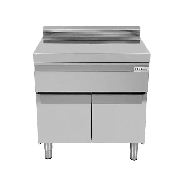 Neutralelement - 800x700x805/900 mm - mit Schublade und Türen - Gastro-Bedarf24 GmbH