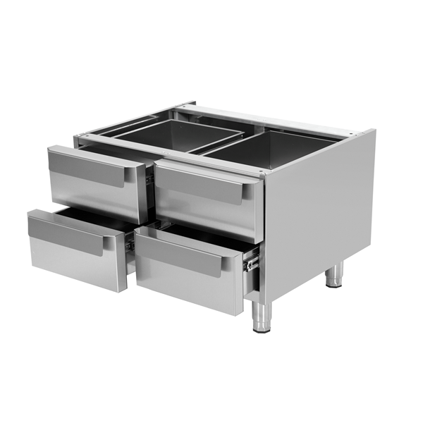 Unterbauschrank 800 mm – mit Schubladen