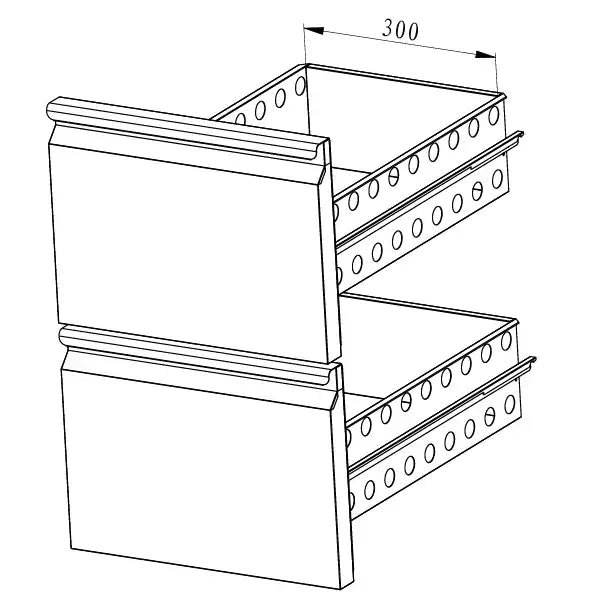SCHUBLADENSET 1/2 STANDARD - Gastro-Bedarf24 GmbH
