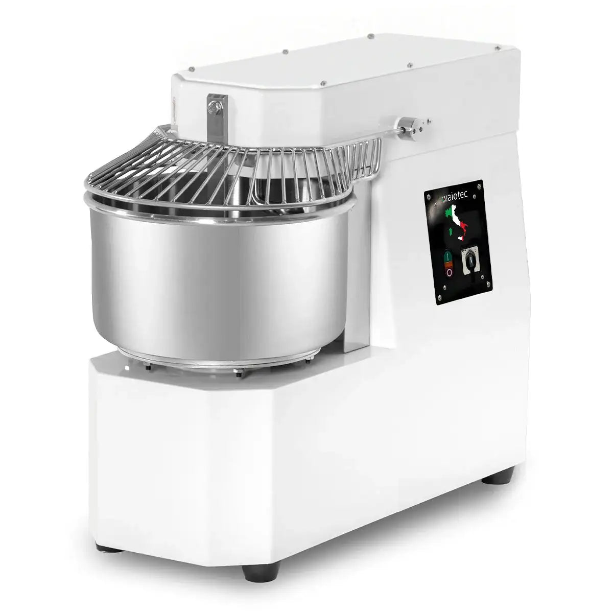 Teigknetmaschine fester Kessel - 30 Liter / 400 Volt / 2 Geschwindigkeiten, 736 x 380 mm - Gastro-Bedarf24 GmbH