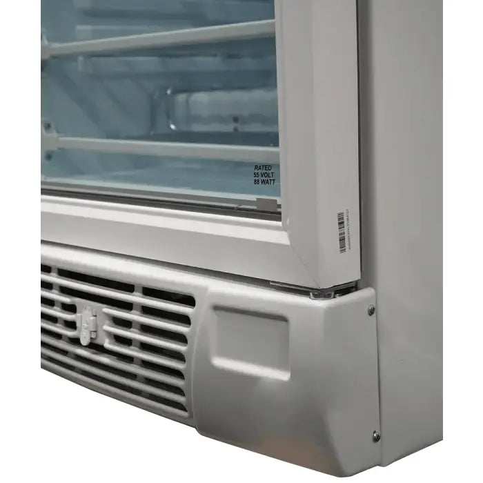Tiefkühlschrank 1 Glastür - 382 Liter - 640x670x1875 mm - Gastro-Bedarf24 GmbH