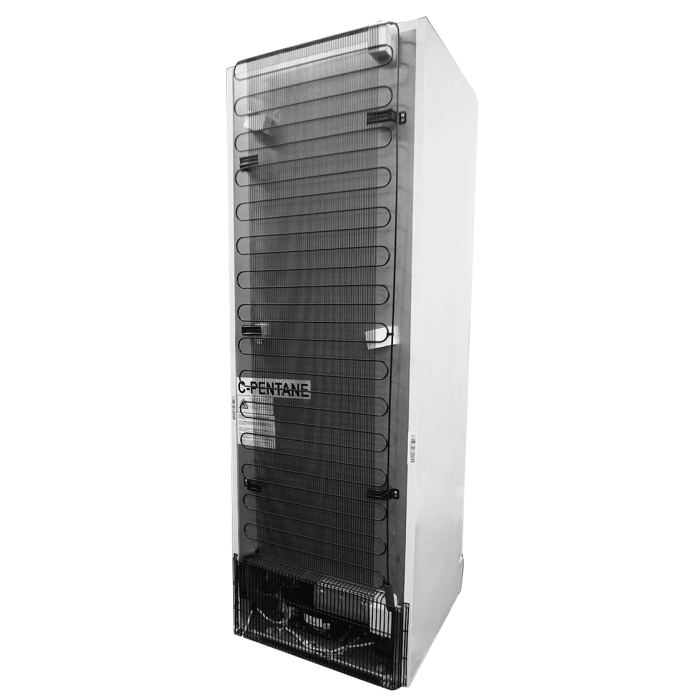 Tiefkühlschrank 1 Glastür - 382 Liter - 640x670x1875 mm - Gastro-Bedarf24 GmbH