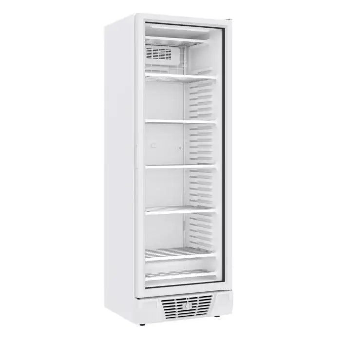 Tiefkühlschrank 1 Glastür - 382 Liter - 640x670x1875 mm - Gastro-Bedarf24 GmbH