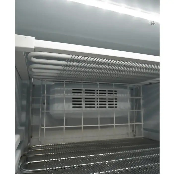 Tiefkühlschrank 1 Glastür - 382 Liter - 640x670x1875 mm - Gastro-Bedarf24 GmbH