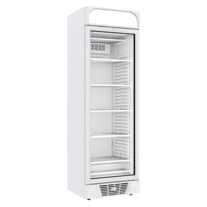 Tiefkühlschrank 1 Glastür - 382 Liter - 640x670x2056 mm - Gastro-Bedarf24 GmbH
