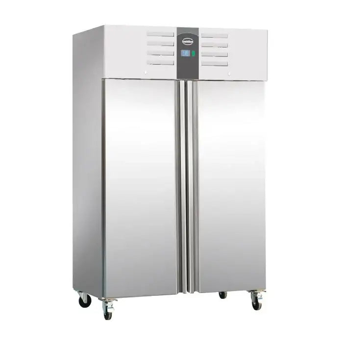 Tiefkühlschrank 2 Türen - 1200 Liter - 1340x810x2010 mm - inkl. Räder - Gastro-Bedarf24 GmbH