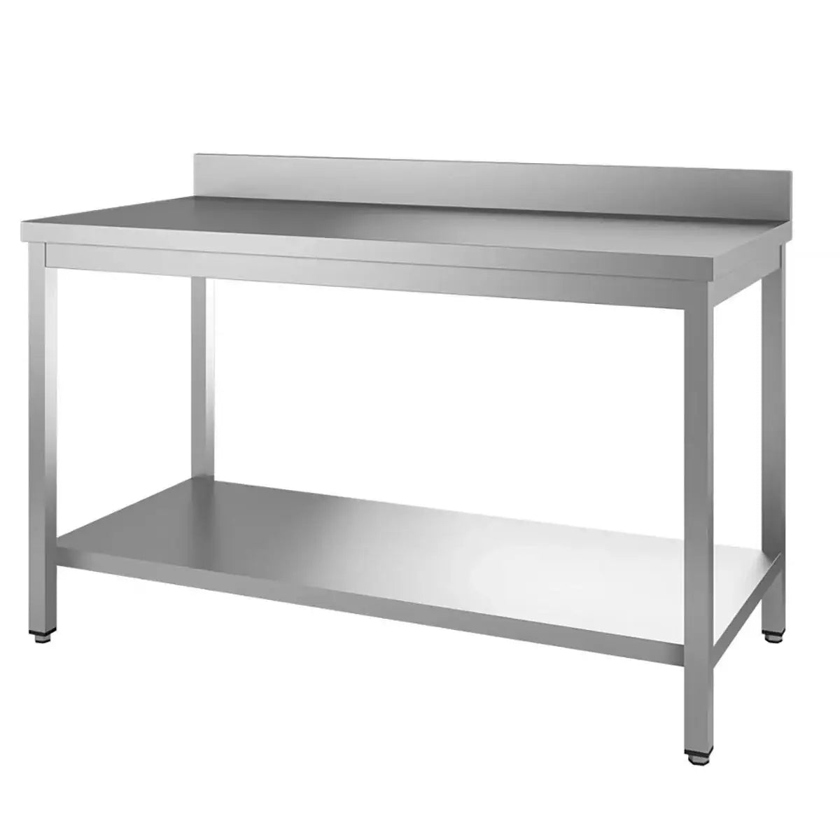 TOPLINE Work Table 700 / Bottom Shelf & Raised Edge