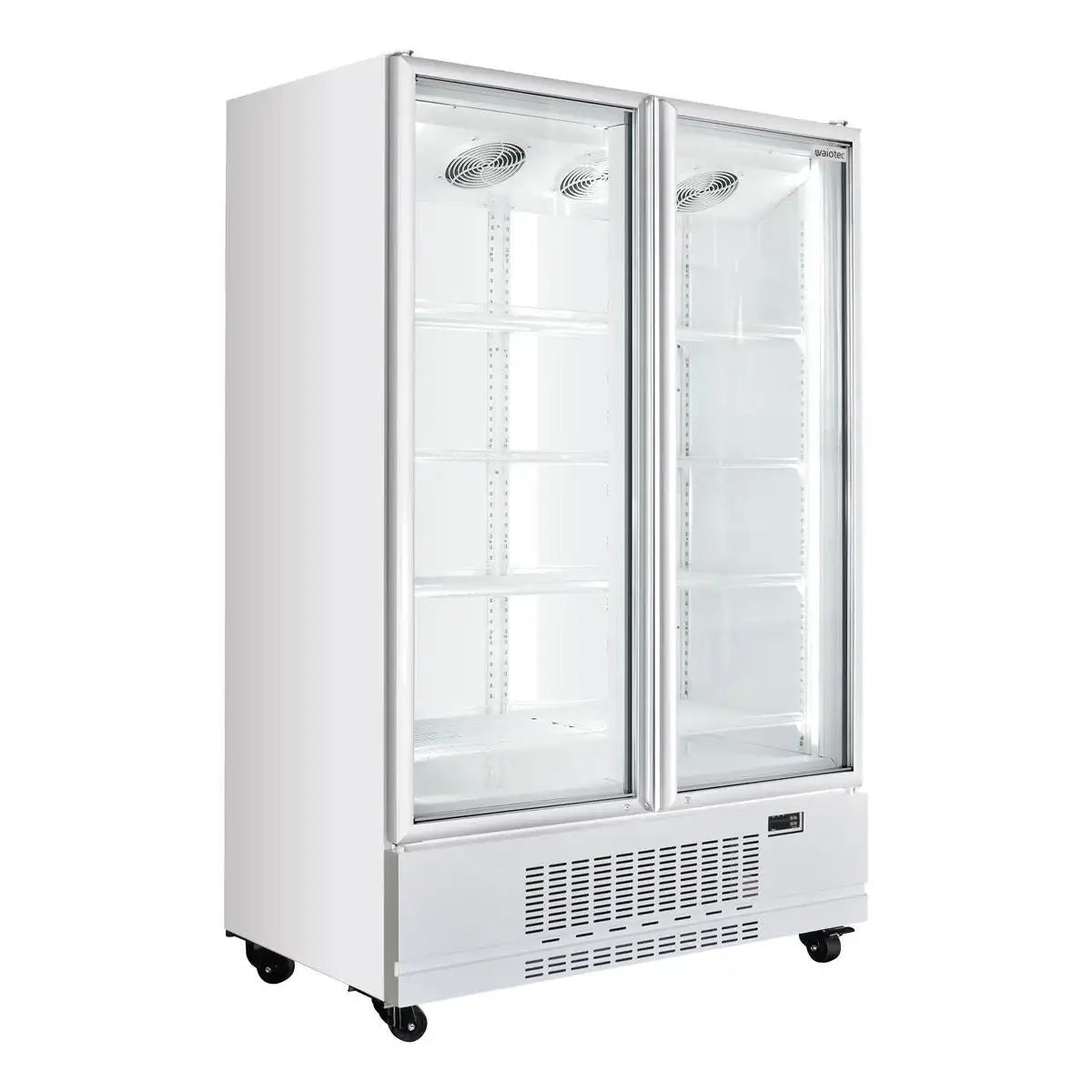 TOPLINE Getränkekühlschrank 2 Türen / 1150 Liter "weiß", 1280 x 742 mm - Gastro-Bedarf24 GmbH