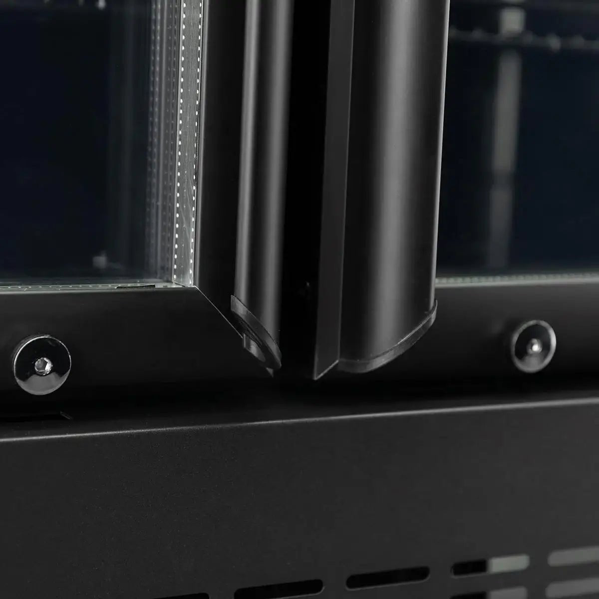 TOPLINE Getränkekühlschrank 2 Türen / 870 Liter "schwarz", 1090 x 742 mm - Gastro-Bedarf24 GmbH