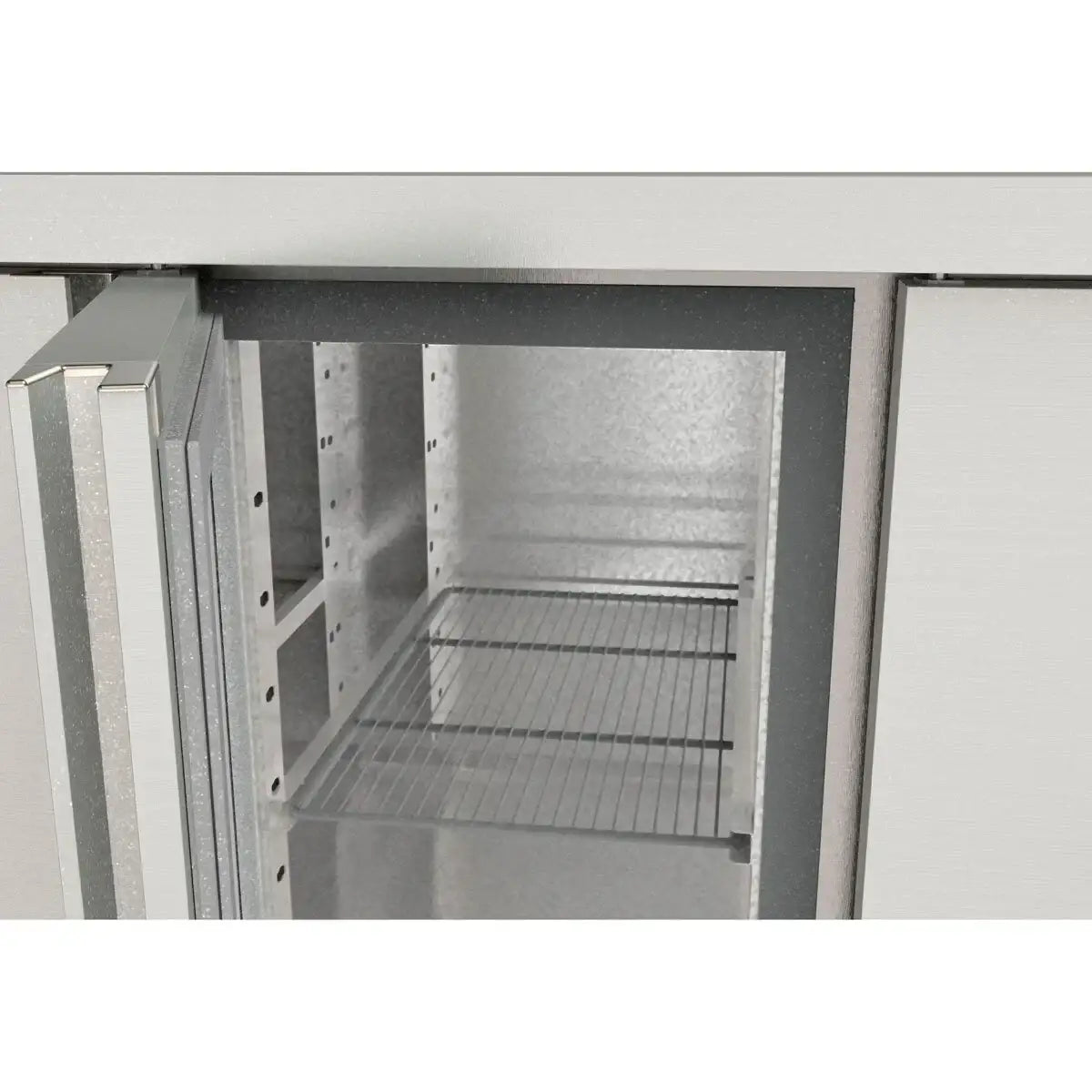 TOPLINE Derin Dondurucu Tezgâh 700 / 3 adet GN1/1, 2 çekmece / 2 kapı & arka yükseltmeli