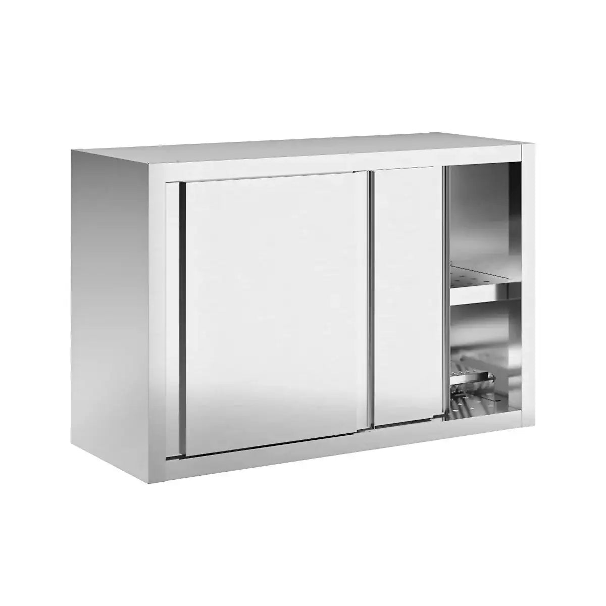 TOPLINE Wandhängeschrank / Schiebetüren und Abtropffläche , 1400 x 400 mm