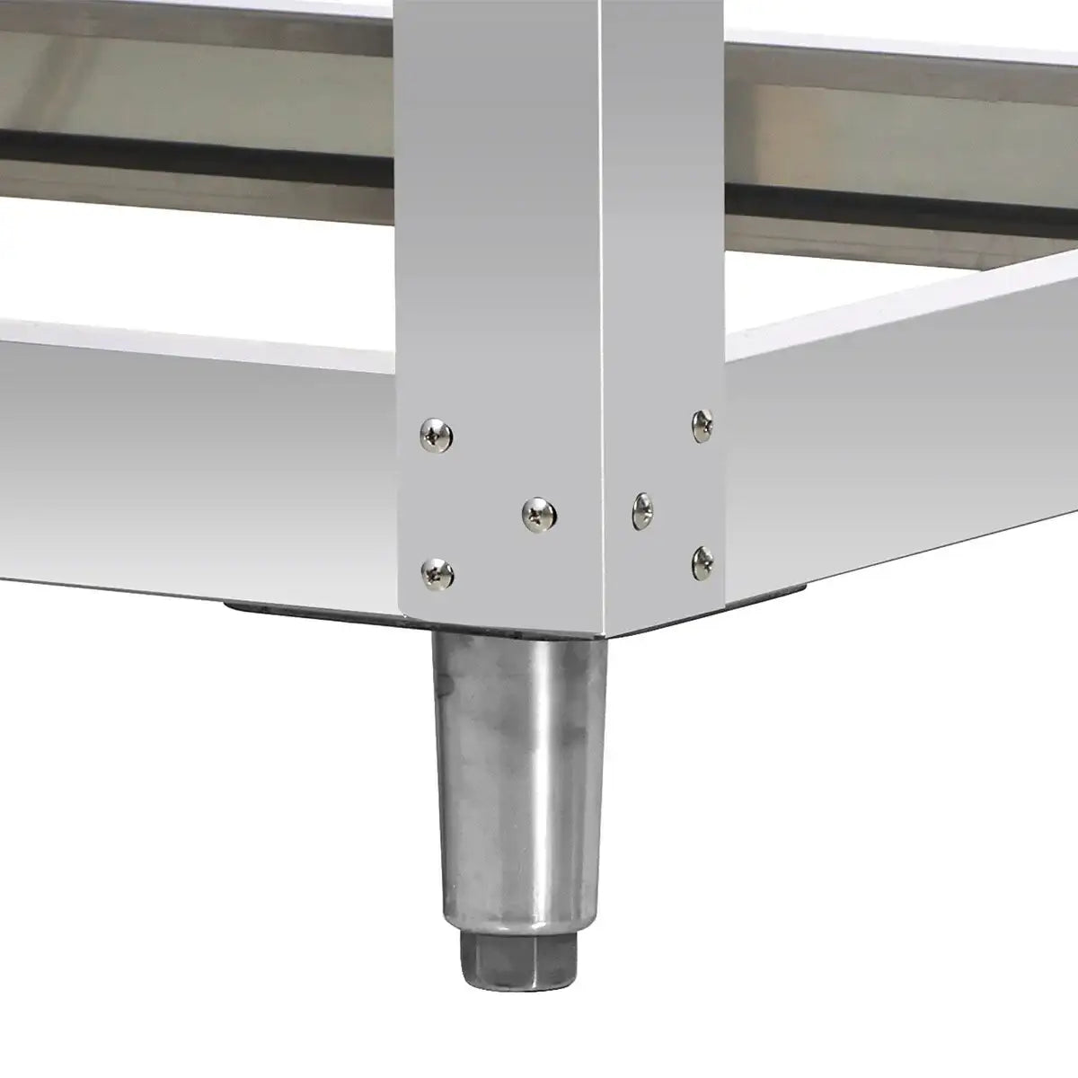 Untergestell für TOPLINE Elektro Pizzaofen 9+9 x 34 cm, 1450 x 1185 mm