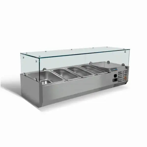 UNNICOOL refrigerated display case - 150 cm - 6 x GN 1/3
