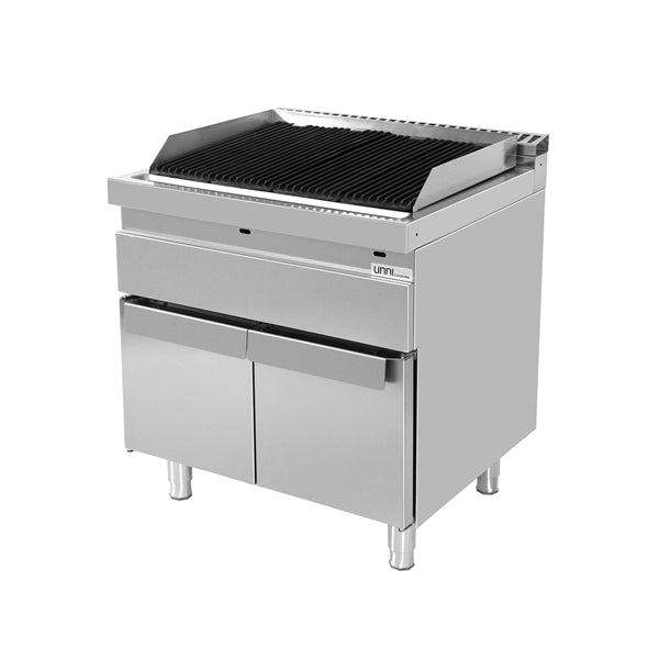 Gas Vapor Grill - 800x700x850/900 mm - 15 kW