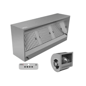 Kastenhauben - 950 mm Tief - inkl. Motor