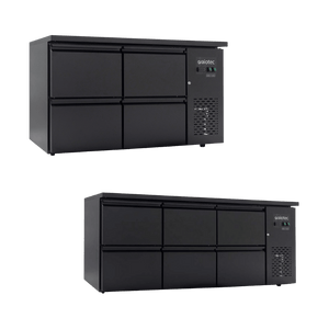 Barkühltische schwarz