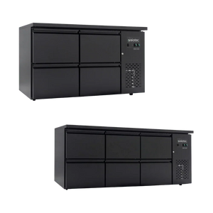 Barkühltische schwarz