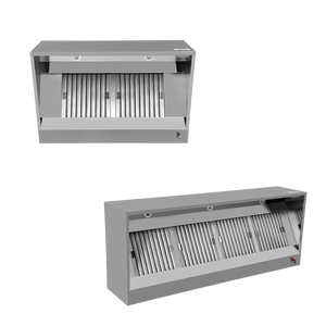 Kastenhauben - 950 mm Tief