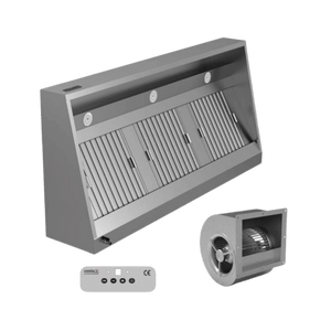 Wandhauben - 900 mm Tief - inkl. Motor
