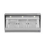 Wandhaube - B1000xT700xH540 - mit Motor, Regler, Filter & Lampe