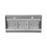 Wandhaube - 1600x700x400 mm - mit Filter und Lampe