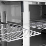 EASYLINE Tiefkühltisch 700 / 3-türig inkl. Aufkantung - Monoblock