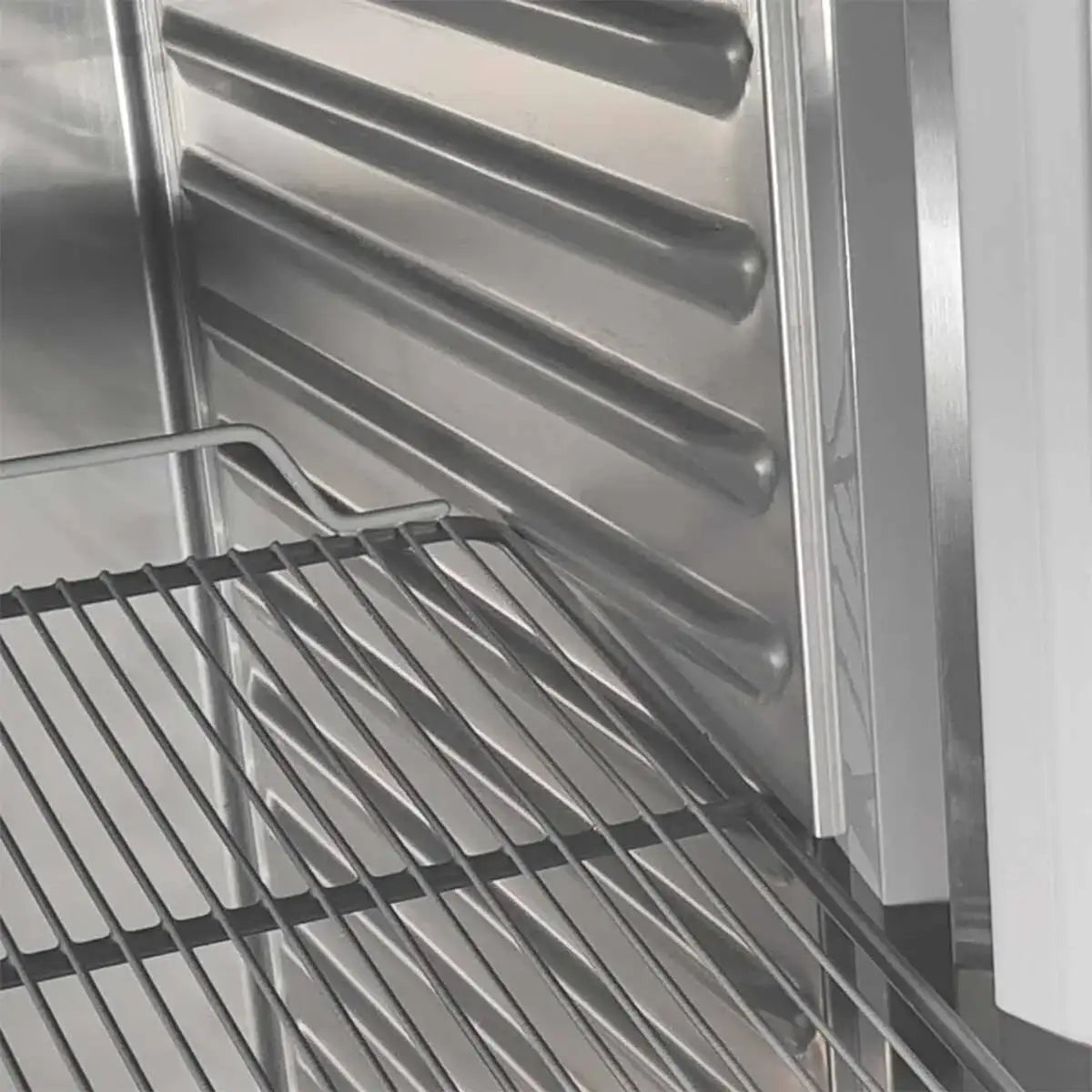 TOPLINE Kühlschrank / 1-türig GN 2/1 - Glas, 660 x 850 mm