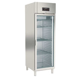 TOPLINE Kühlschrank 700 / 1-türig GN 2/1 - Glas