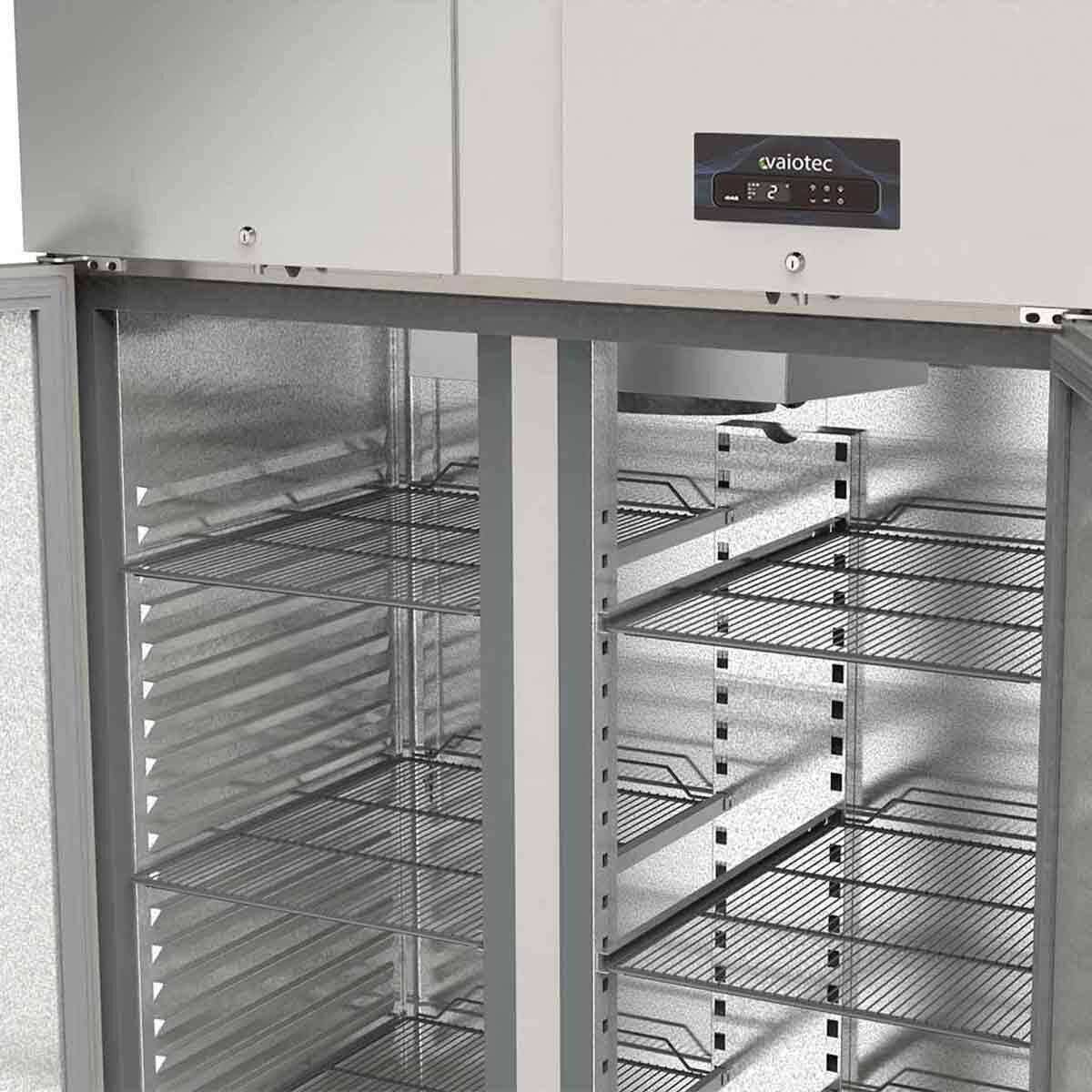 TOPLINE Kühlschrank 1400 / 2-türig GN 2/1 - Glas