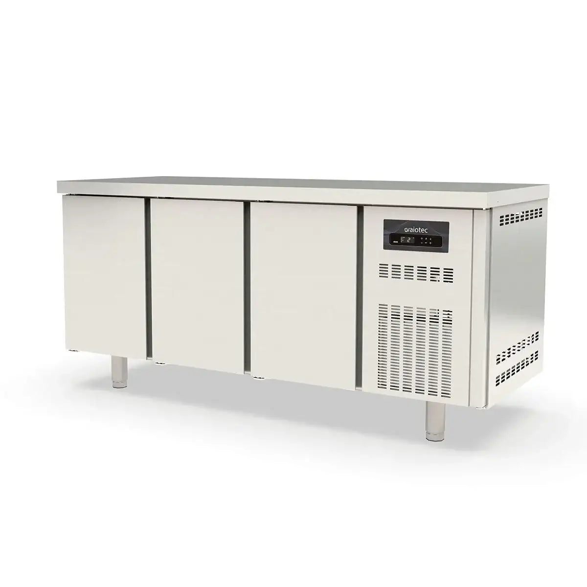 TOPLINE Refrigerated Table / 3-section GN1/1 with 3 Doors, 1795 x 700 mm