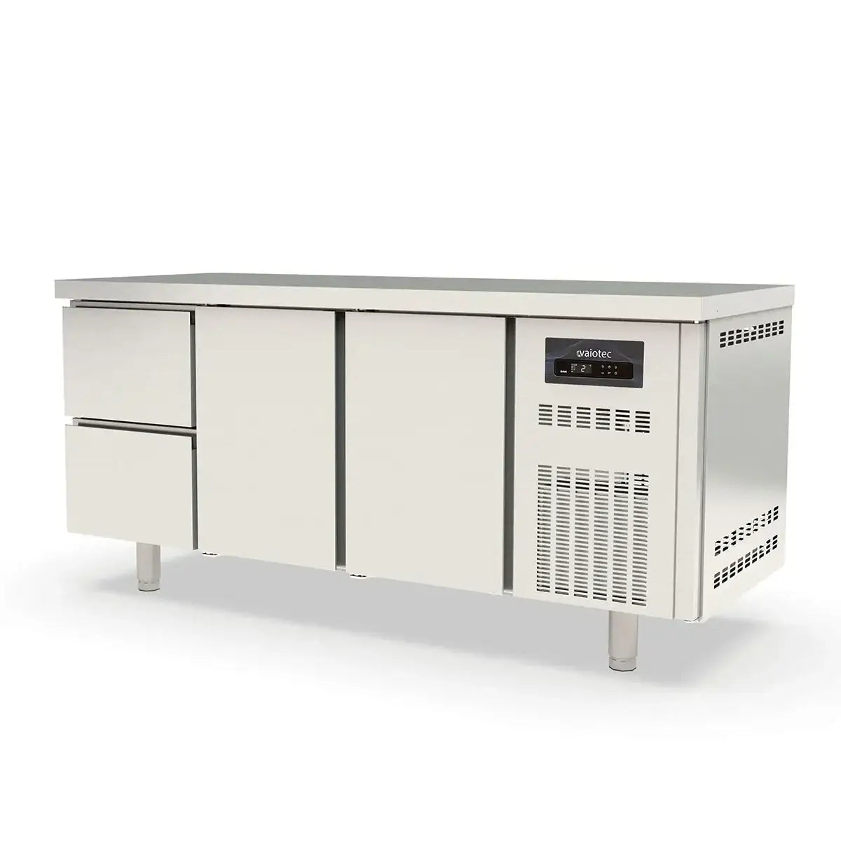 TOPLINE Refrigerated Table / 3-section GN1/1 with 2 Drawers / 2 Doors, 1795 x 700 mm