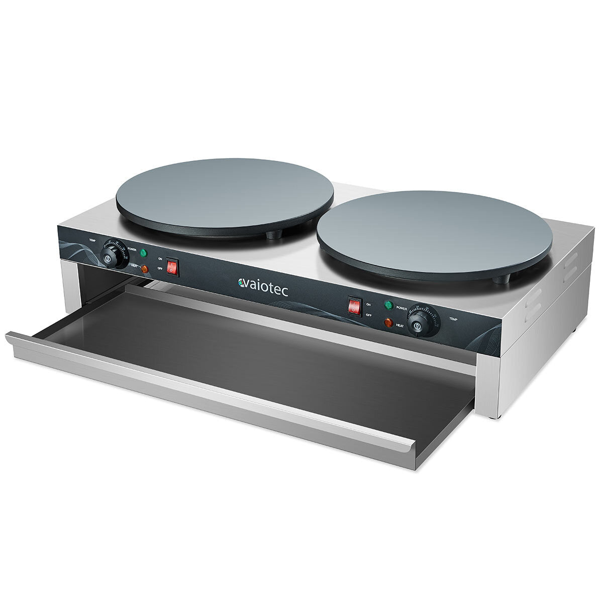 EASYLINE Elektro Crêpes Gerät 2 Platten
