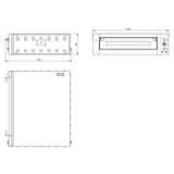 TOPLINE Elektro Pizzaofen 4 x 34 cm