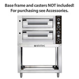 TOPLINE Elektro Pizzaofen 6+6 x 34 cm (tiefe Version)