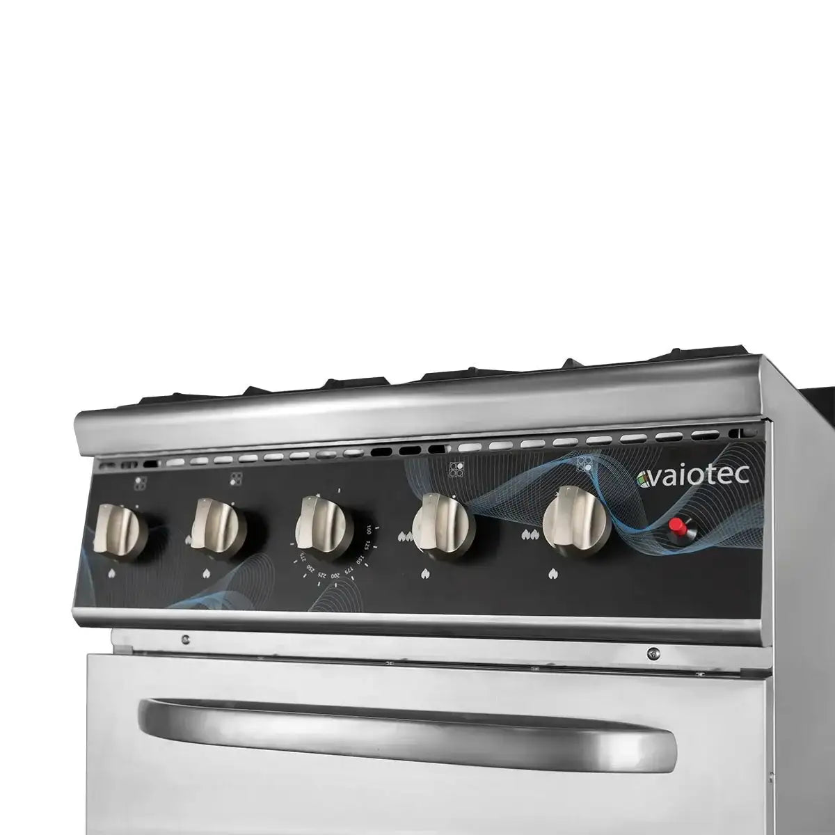 Edelstahl Gastro-Backofen vaioTec mit fünf Drehreglern für Profiküchen, Gastronomiebedarf