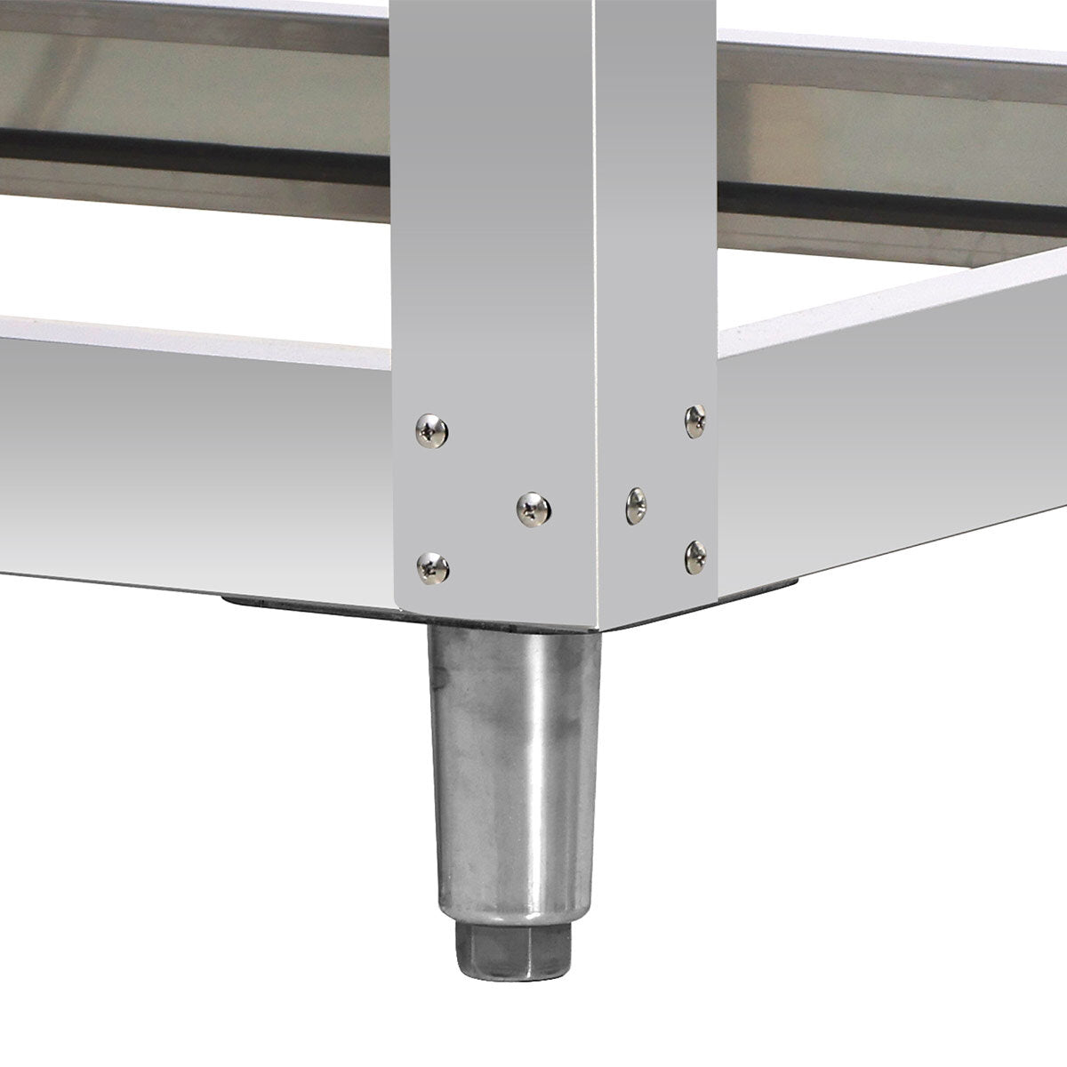 Untergestell für TOPLINE Elektro Pizzaofen 6+6 x 34 cm (tiefe Version), B:1100 mm