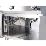 VIRTUS Elektro-Fritteuse - 2x 10 Liter - 18 kW - 800x730x870 mm